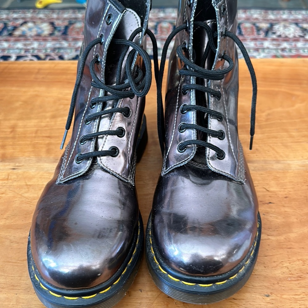 Dr Marten Patent Leather Boots women’s 10